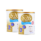 新西蘭原裝進(jìn)口 S26惠氏金裝嬰兒奶粉3段 1歲以上寶寶  2罐裝