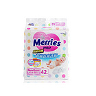 臺灣 花王妙而舒 新生兒紙尿褲嬰幼兒尿不濕 柔致舒爽 干爽透氣 5kg以下新生兒適用  NB-42片/包