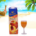 塞浦麗娜Cyprina 100%純正桃汁果汁飲料 原汁原味更健康 1000ml/瓶