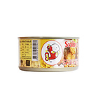 泰國樂魚Smiling Fish豆焗油炸鯖魚罐頭 美味營養方便 聚會野餐必備 185g/罐