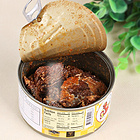 泰國樂魚Smiling Fish香辣醬油炸鯖魚罐頭 香辣美味勁爽夠味 懶人必備 90g/罐