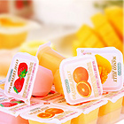 馬來西亞可康牌多口味優格果凍（含椰纖果）美味零食布丁 6杯/15杯裝