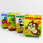 明治meiji樂園餅干 早餐零食 動(dòng)物樂園餅干/電動(dòng)樂園餅干/熊貓樂園餅干/恐龍樂園餅干 4中造型任選 70克/盒