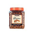 美國柯克蘭Kirkland提子葡萄干夾心巧克力豆 美味健康 柯可藍 辦公室必備零食 1500g/罐