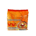 泰國媽媽MAMA冬蔭濃湯蝦味方便面五連包速食面 鮮香干脆 宵夜旅行必備 55g/袋*5