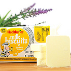 賀壽利Healtheries牛奶片 香蕉/香草 兩種口味任選 香濃營養補充鈣質零食餅干    210g/包