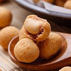 泰國大哥雞味花生豆 香脆花生豆堅果果仁 脆皮花生米 休閑零食特色小吃 230g/罐