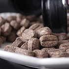 臺灣 TM特濃咖啡嚼片 提神醒腦戒煙神器辦公室休閑零食 熬夜加班必備  80g/罐