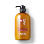 日本直郵熊野油脂KUMANO無硅油馬油護發素600ml 滋養修護防脫發