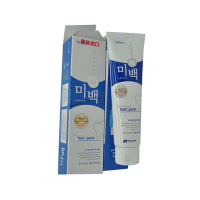 3件起售 韓國原裝進(jìn)口Niche麗齒樂美白多效牙膏120g/支 美白牙膏 薄荷香型牙膏