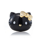 韓國(guó)進(jìn)口hello kitty 黑色24K鍍金手動(dòng)身體清潔刷 限量珍藏版身體刷 浴刷