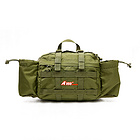 2016新款休閑男女士戶外腰包多功能路亞腰包戰(zhàn)術(shù)腰包純色旅游出行 黑色/軍綠色 