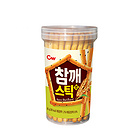 青佑CW全麥香酥脆芝麻棒兒童磨牙棒辦公休閑餅干85g 營養(yǎng)美味 一盒/三盒/六盒裝 