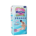 日本原裝花王 （專對臺灣銷售版）三倍透氣紙尿褲 柔點清新防側漏紙尿褲6kg-11kg寶寶適用 M-42片/包