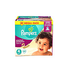 幫寶適Pampers Active Fit系列4號紙尿褲82片大號尿不濕 8-16KG寶寶適用