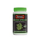 澳大利亞SWISSE高濃度有機天然螺旋藻片100粒 降低膽固醇 改善貧血排毒