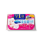日本高絲KOSE粉色裝膠原蛋白抽取式面膜30片 彈力保濕修復(fù) 一盒裝/兩盒裝