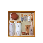 雪花秀Sulwhasoo頂級滋陰水乳人參面霜三件套 +7贈品小樣大套 滋潤抗皺護膚禮盒盒