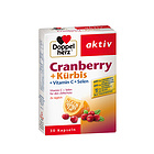 德國Doppelherz雙心天然南瓜籽蔓越莓營養膠囊 增強男性活力 改善尿道和前列腺健康的男性保健品 30粒/盒