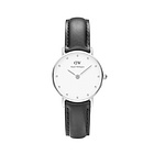 瑞典Daniel Wellington丹尼爾惠靈頓DW手表Classy超薄系列石英女表黑色表帶0961DW