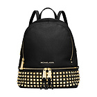 邁克.科爾斯Michael Kors鉚釘羊皮雙肩包MK女包女士背包30S5GEZB5L 西瓜紅/黑色/淺藍(lán) 簡(jiǎn)約大方