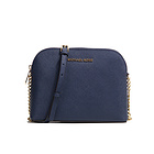 邁克.科爾斯Michael Kors小號斜跨式貝殼包MK女包32H4GCPC7  鏈條肩帶女士包包 淺粉/淺藍/深藍/玫紅/黑色任選 青春活力