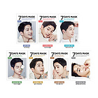 韓國 宋仲基代言 Forencos 7DAYS MASK 七天系列星期面膜 7日集中護(hù)理套裝 周一至周日一套搞定 10片/盒 7盒/套