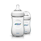 英國 Avent/新安怡 飛利浦自然原生塑料奶瓶 330毫升2支裝 3個月以上寶寶適用 330ml/支