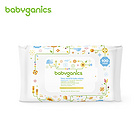 甘尼克寶貝BabyGanics無香型超溫和清潔補水寶寶濕巾100抽 手臉都能用 清潔滋潤護膚