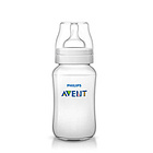 英國 Avent/新安怡飛利浦 透明經典奶瓶寬口徑330毫升 3個月以上適用 1支裝/2支裝 330ml/支