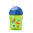 英國 Avent/新安怡 飛利浦寶寶吸管杯 1只裝多種顏色隨機發 12個月適用兒童水杯 260ml 