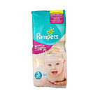 德國(guó) 紫色幫寶適 Acitve Fit 系列紙尿褲 成長(zhǎng)系列超薄綿柔尿不濕 3號(hào) 4-9kg50片