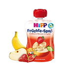 喜寶Hipp草莓香蕉蘋果味果泥果凍吸吸樂(lè)90g/袋 營(yíng)養(yǎng)美味 一袋/十袋
