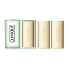 倩碧 Clinique 3 件小裝潔面皂連盒徹底清潔美容潔面皂 3x50g