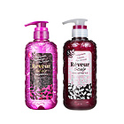 一洗一護(hù) 日本Reveur  粉色洗發(fā)水+護(hù)發(fā)素套裝 柑橘香頭皮護(hù)理型 500ml/瓶*2