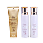 韓國直郵伊思It's skin晶鉆蝸牛護膚三件套 1號清爽型水乳+洗面奶組合裝 藥妝護膚人氣產(chǎn)品