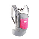 法國JPMBB吉姆寶貝  皮質款多功能背帶 生理學安睡背帶 孔雀藍桃紅深紫色三色任選