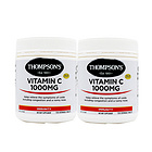 2瓶裝澳洲湯普森天然VC片維生素C維C片 美容養(yǎng)顏增免疫抗感冒 感受維C的神奇魔力 150片/瓶