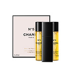 香奈兒 Chanel 香奈兒5號口袋裝淡香水噴霧帶2個補充裝(限量版) 3x20ml/0.7oz