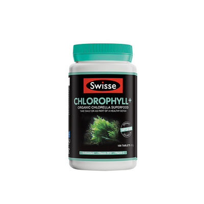【香港直郵】澳大利亞原裝進口Swisse Chlorophyll 葉綠素片 100粒