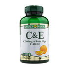 自然之寶VC+VE膠囊維C+E軟膠囊 美白“雙保險”雙重抗氧化 100粒/瓶