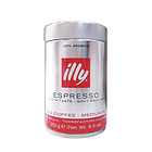 意利illy中度烘焙無糖咖啡粉250g 醇正意式濃縮咖啡