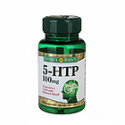 美國自然之寶Nature's Bounty 樂香眠 加納籽5-HTP天然提取物膠囊 改善睡眠保健品 100mg/粒 60粒/瓶