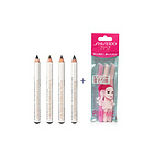 資生堂Shiseido六角眉筆修眉刀套裝 4支眉筆+3把刮眉刀 3種套裝任選 易上手易顯色防水防汗