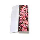 鮮花/愛的小確幸 21朵戴安娜粉玫瑰+5朵粉色桔梗+7朵石竹梅 