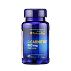 美國 普麗普萊（Puritan's Pride）左旋肉堿營養片 強效燃脂減體重 塑型減肥瘦身產品 500mg 60片/瓶 