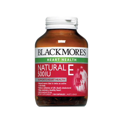 澳佳寶BLACKMORES維生素E膠囊500IU 澳佳寶維E膠囊VE膠囊150粒