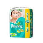 日本幫寶適Pampers超薄干爽系列紙尿褲M80尿不濕 6-11KG寶寶適用 12小時(shí)干爽