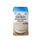 3罐裝 美國 嘉寶Gerber 嬰兒全麥米粉 2段全谷物米糊 無添加天然嬰兒輔食227g/罐*3 2種包裝隨機發貨