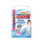 大王GOO.N 9-14KG女寶寶適用成長(zhǎng)褲拉拉褲L56片 新包裝58片 新老包裝隨機(jī)發(fā)